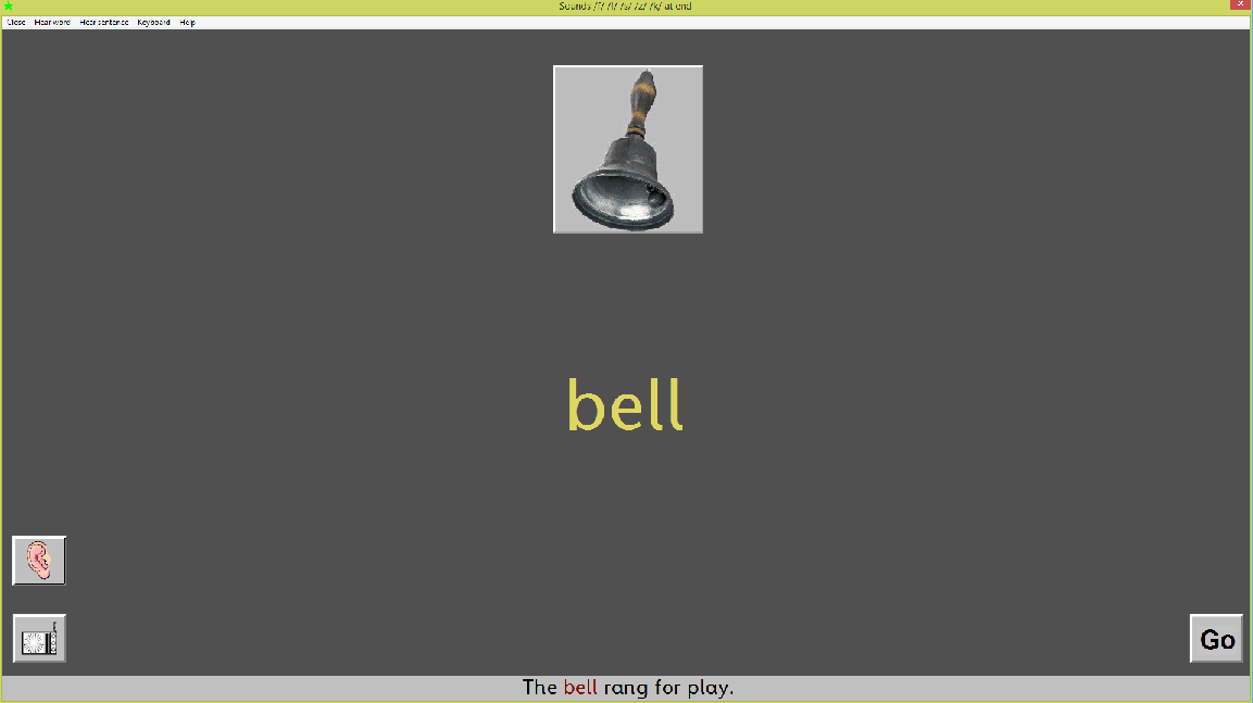 Spelling practice